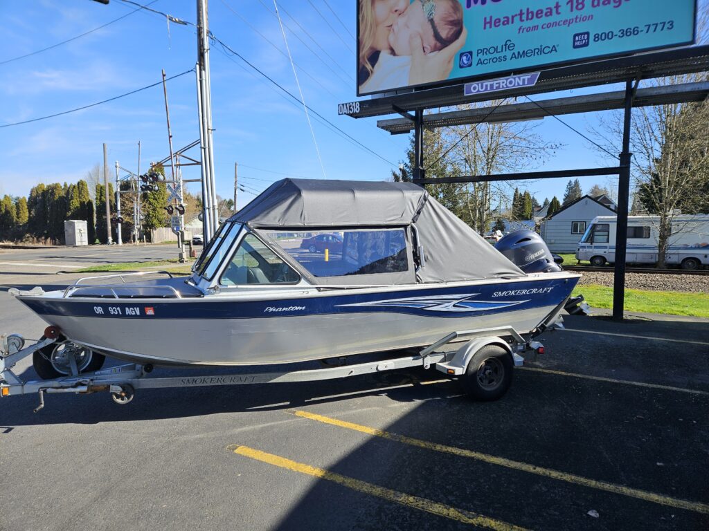Boat with nice new top