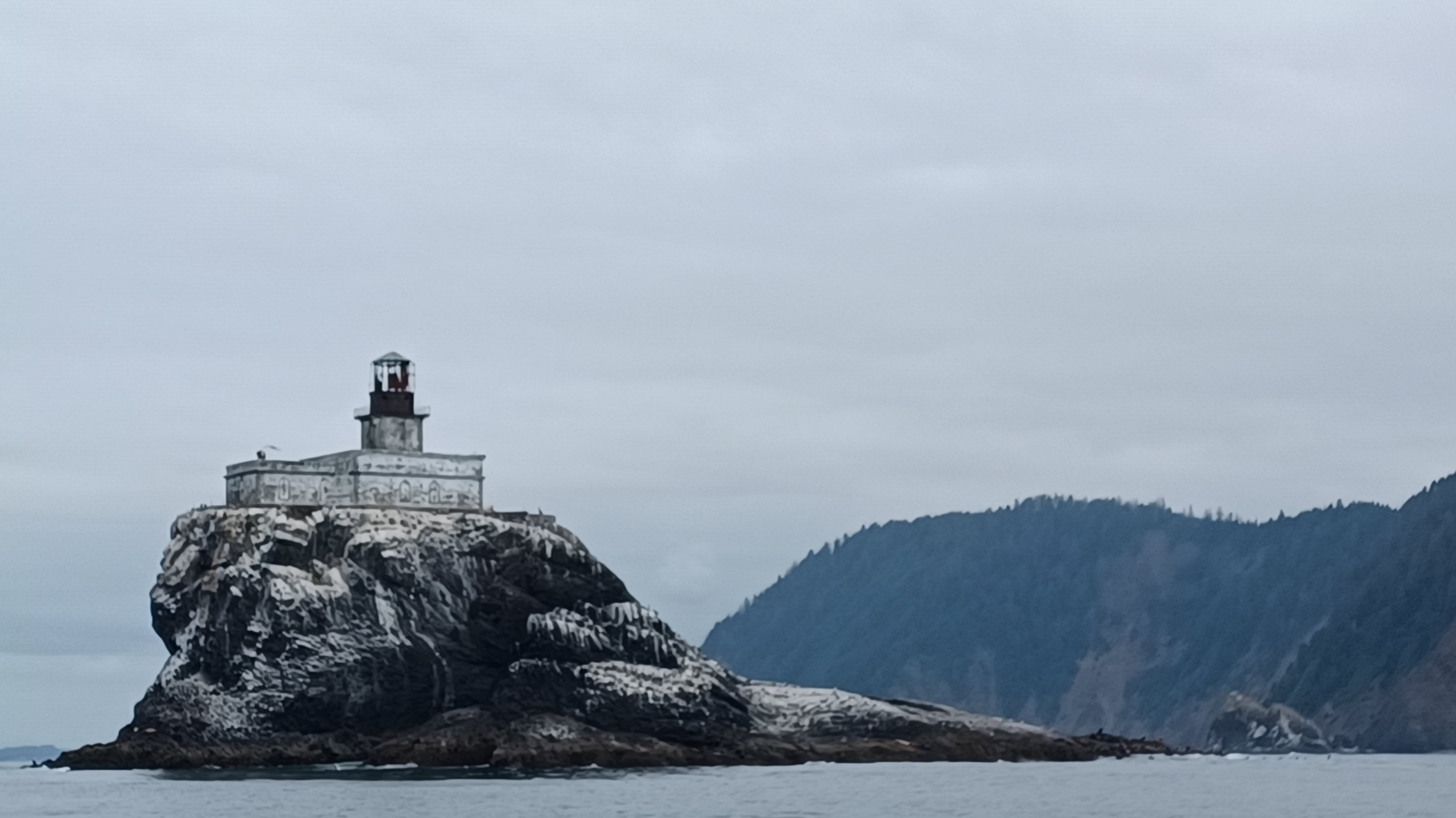 The abandoned Tillamook Bay lighthouse is a spooky and productive location for bottom fish