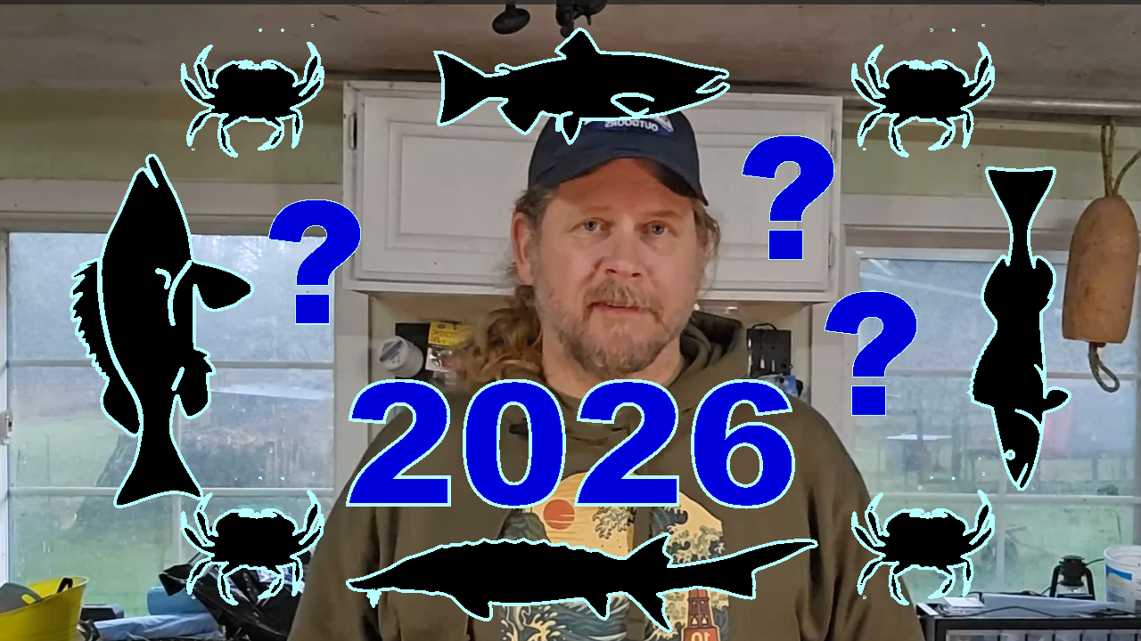 What I plan to fish for in Astoria in 2026!