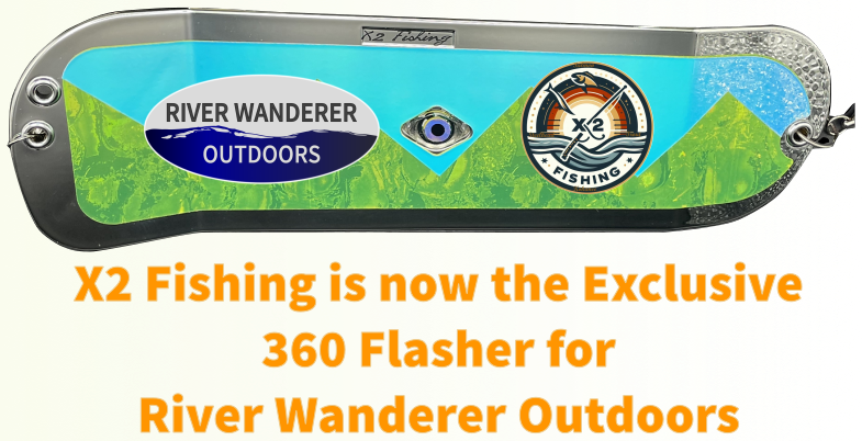 New Partnership with X2 Fishing, better salmon flashers, more fish!