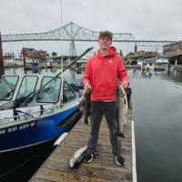 Happy Buoy 10 fishing results. Coho, Chinook, and Rock Fish!